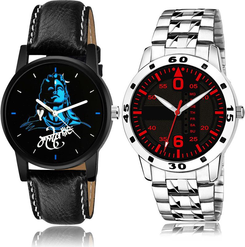 Analog Watch - For Men Treading Luxury 2 Watch Combo For Boys And Men - B23-(25-S-19)