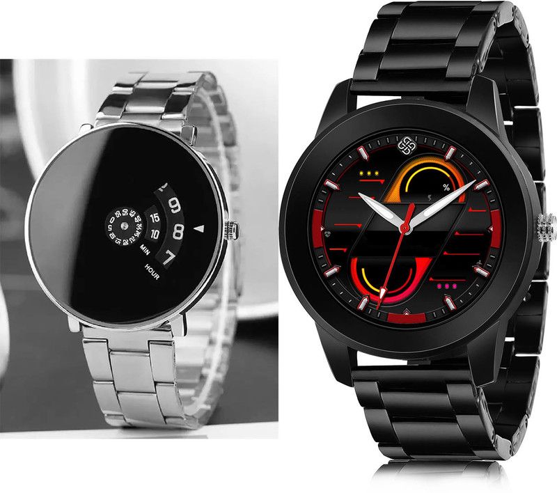 Analog Watch - For Men Best Love 2 Watch Combo For Boys And Men - B81-(1-S-20)