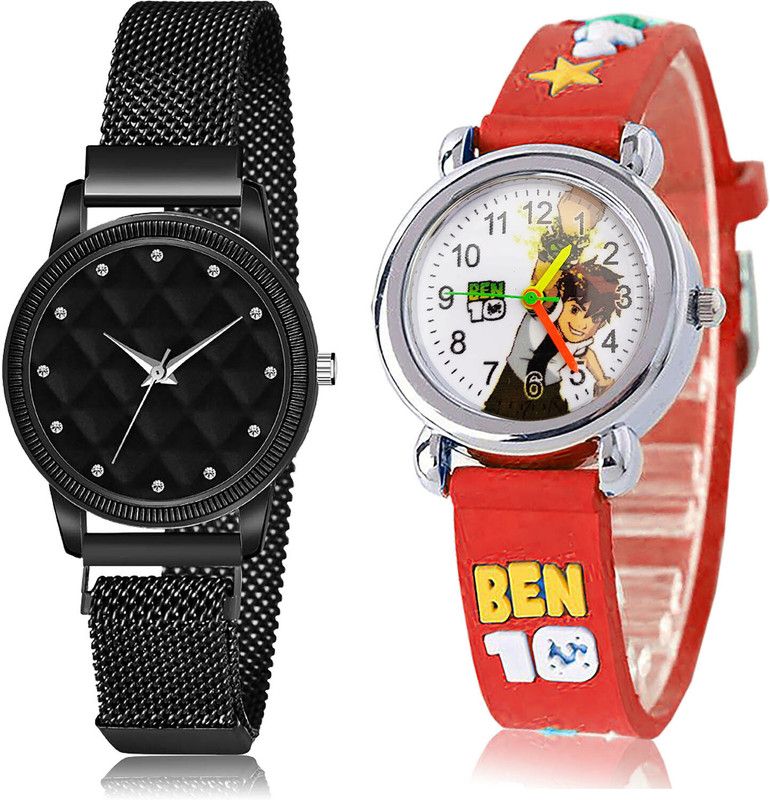 Analog Watch - For Girls New Tread 2 Watch Combo For Women And Girls - GW12-GC117