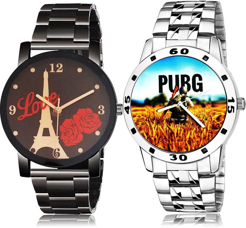 Analog Watch - For Men Brand New Quartz 2 Watch Combo For Boys And Men - BCPL11-B488