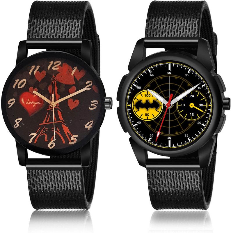 Analog Watch - For Men Brand New Branded 2 Watch Combo For Boys And Men - BRM19-(42-S-10)
