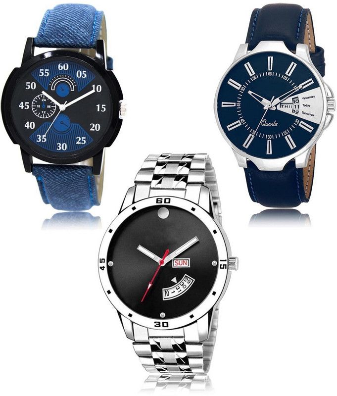 New latest Designer Combo of 3 Analog Watch - For Men LR-02-23-104