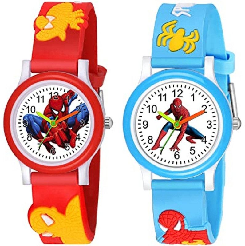 Edenscope Elegant Classic Design 2023 Latest Z+ Exclusive Best Quality Analog Watch - For Boys & Girls RD-S_BU (EDC-1) NEW COLLECTION OF ATTRACTIVE COMBO WATCH FOR KIDS N GIRLS & BOYZ