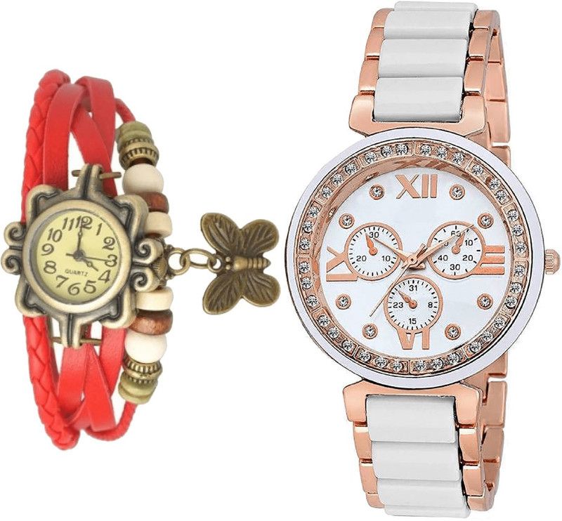combo watch Analog Watch - For Girls G65-G210 (Combo Of 2)
