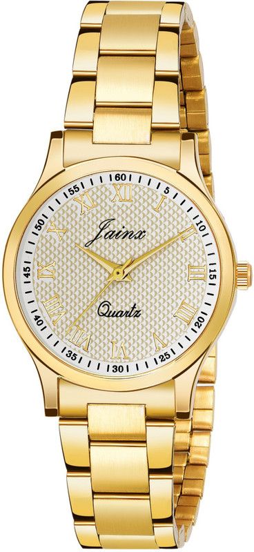 Premium Golden Chain Analog Watch - For Women JW1209