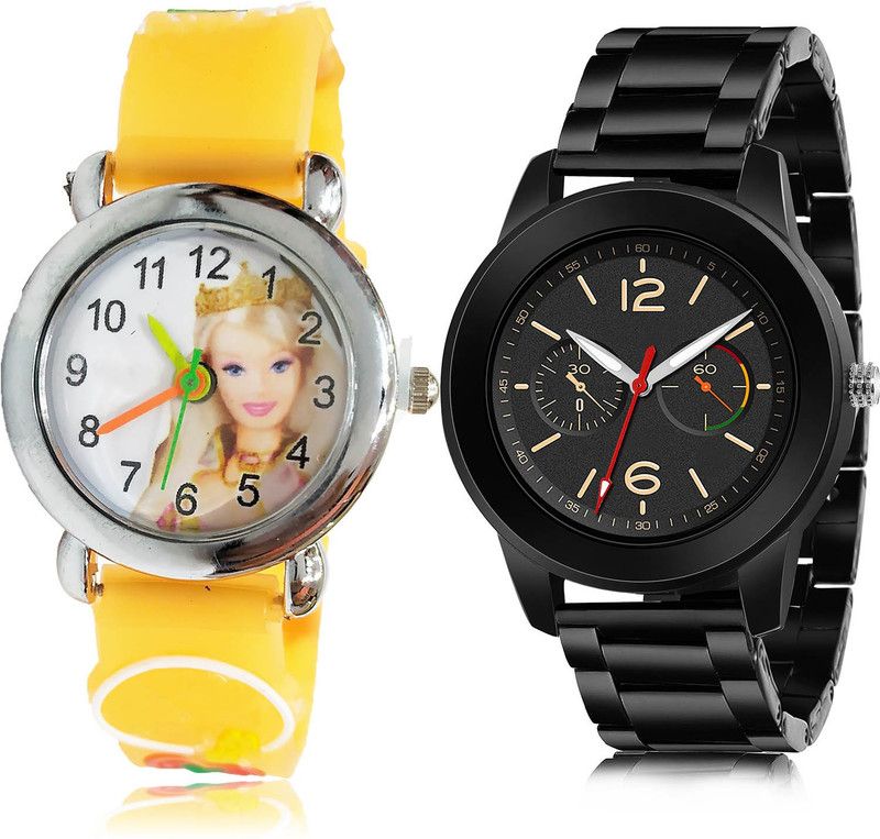 Analog Watch - For Boys Modish Quartz 2 Watch Combo For Boys And Men - BK25-(64-S-20)