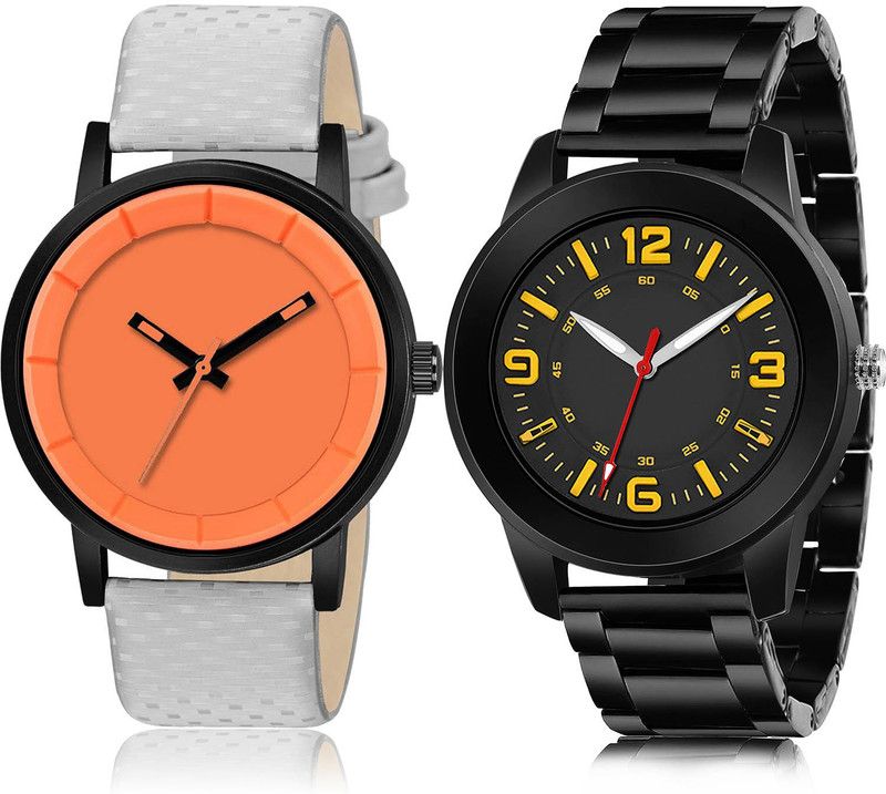 Analog Watch - For Men Best Formal 2 Watch Combo For Boys And Men - BM1-(48-S-20)