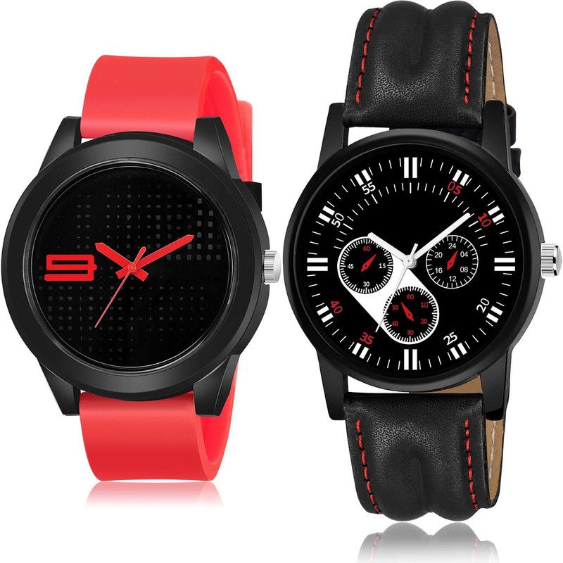 combo watch Analog Watch - For Men New Party Wedding Sports Combo Watch For Boys And Men - BM107-B104
