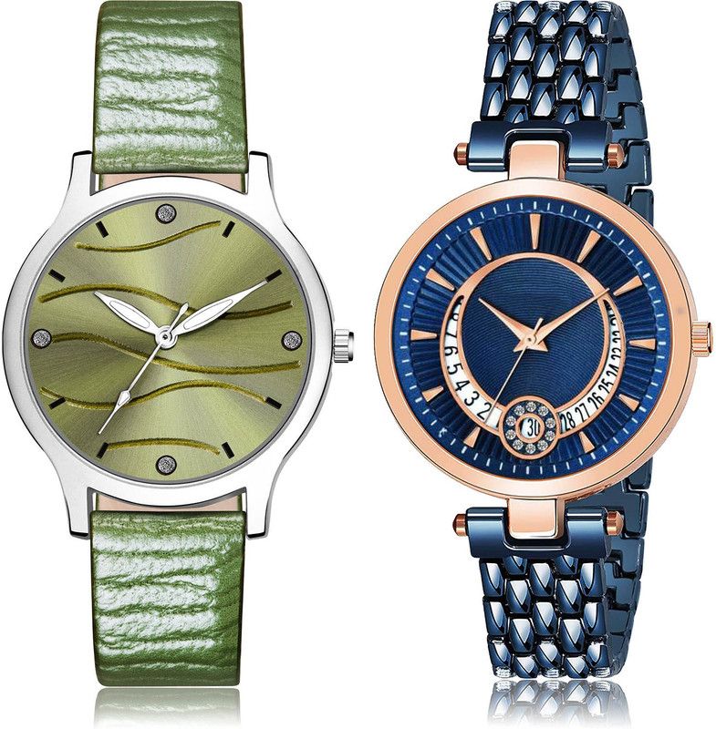 Analog Watch - For Women Modern Italian Designer 2 Watch Combo For Women And Girls - GM388-G561