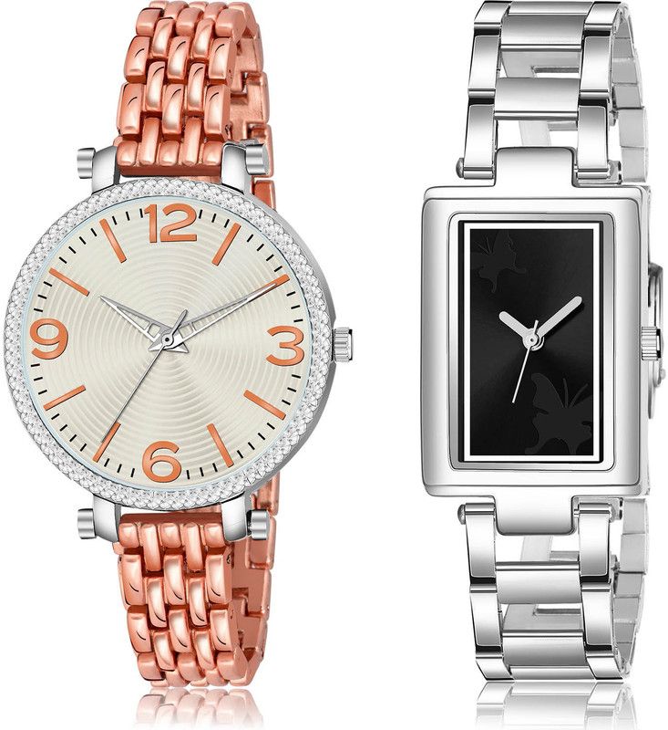 Analog Watch - For Women Classical Love 2 Watch Combo For Women And Girls - GW45-GM211