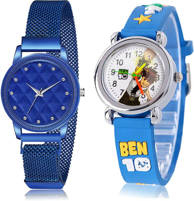 Analog Watch - For Women New Valentine 2 Watch Combo For Women And Girls - GW13-GC96