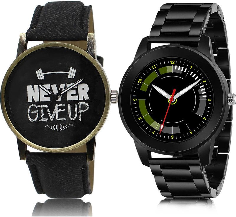 Analog Watch - For Men Classical High Quality 2 Watch Combo For Boys And Men - BL46.27-(43-S-20)