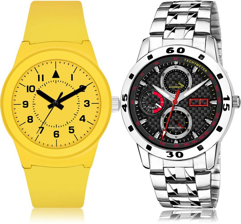 Analog Watch - For Boys Modish Stylish 2 Watch Combo For Boys And Men - BM122-(60-S-19)