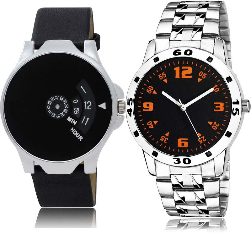 combo watch Analog Watch - For Men & Women New Fancy Speedometer And Chain Watch Combo Watch For Boys And Men - BO52-B862