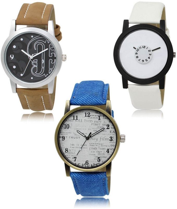 New latest Designer Combo of 3 Analog Watch - For Men LR-14-26-28