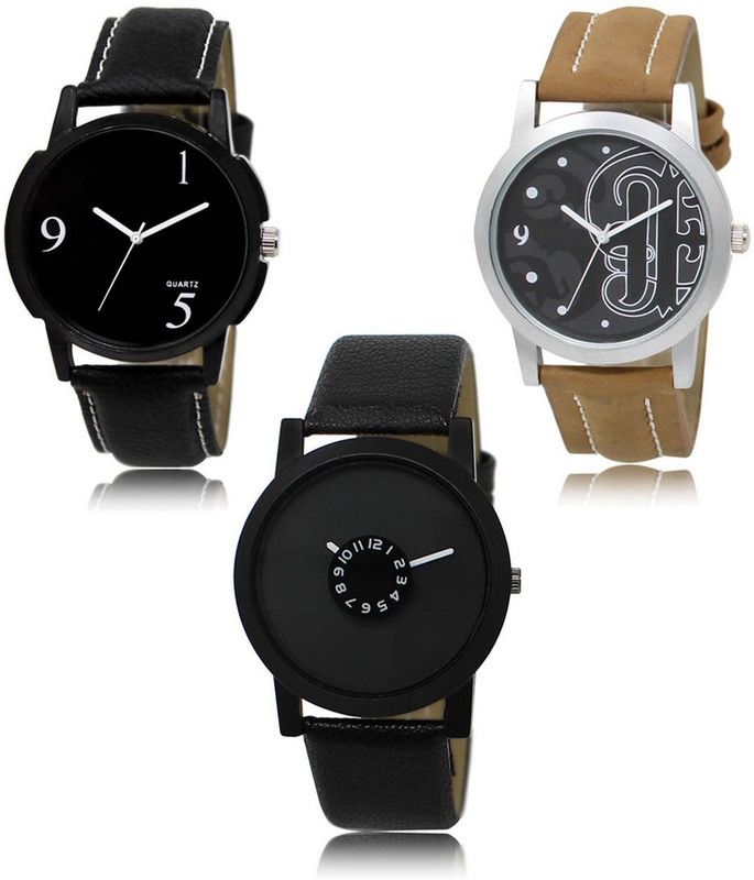 New latest Designer Combo of 3 Analog Watch - For Men LR-06-14-25