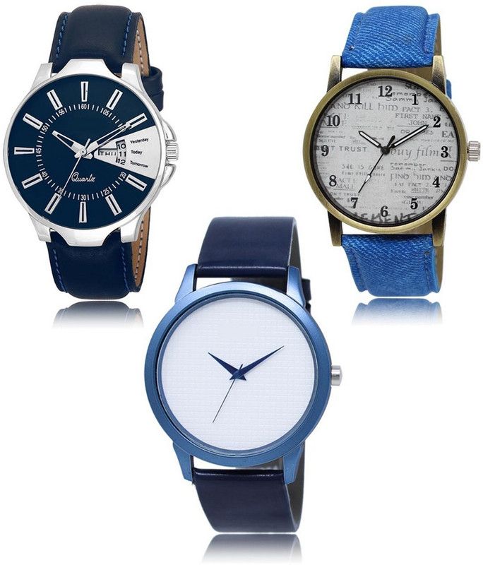 New latest Designer Combo of 3 Analog Watch - For Men LR-23-28-33
