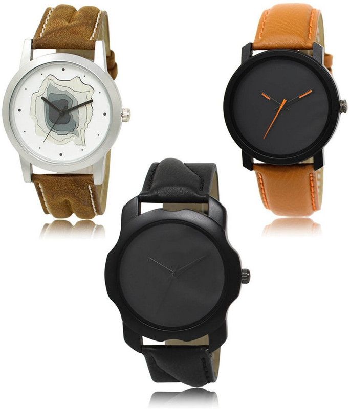 New latest Designer Combo of 3 Analog Watch - For Men LR-09-20-22