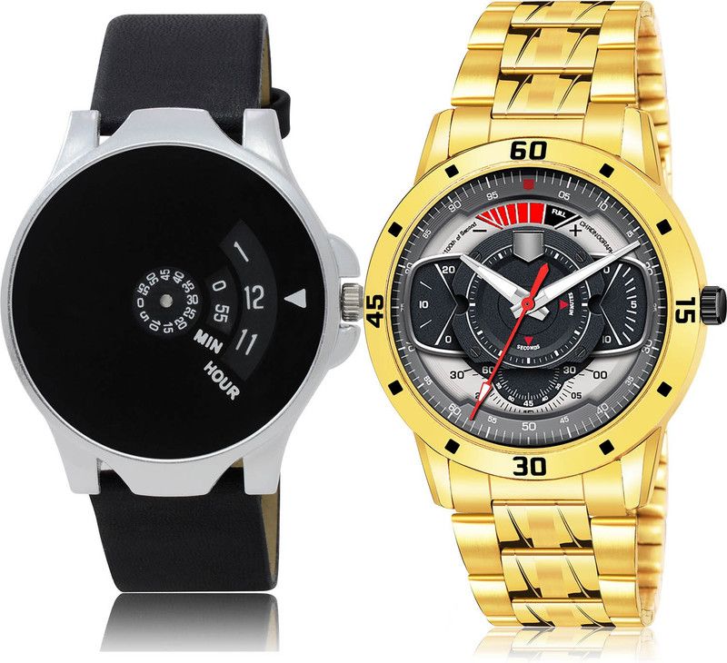 Analog Watch - For Men New Diwali 2 Watch Combo For Boys And Men - BO52-(36-S-21)