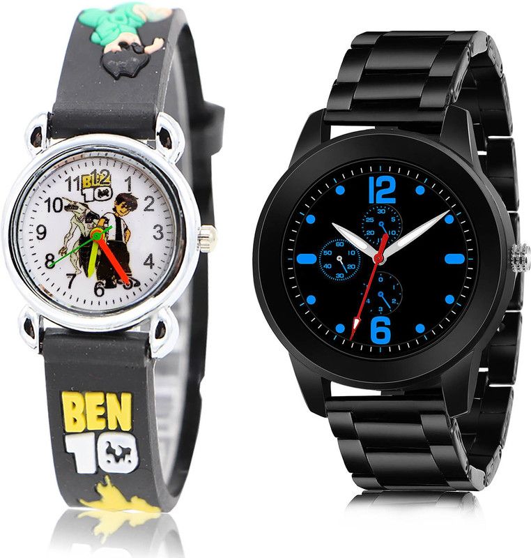 Analog Watch - For Boys Brand New Gift 2 Watch Combo For Boys And Men - BK85-(68-S-20)
