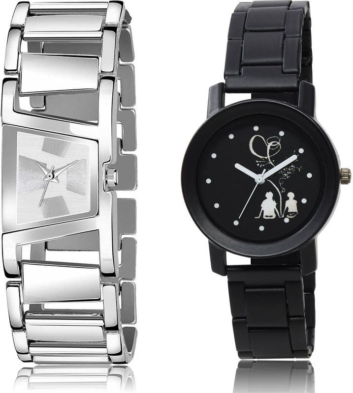 Analog Watch - For Girls Modern Collegian 2 Watch Combo For Women And Girls - G616-GO153