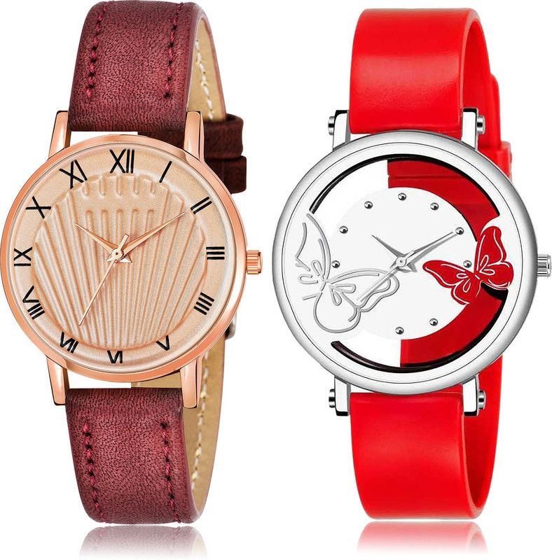 Analog Watch - For Women Contemporary Present 2 Watch Combo For Women And Girls - GW48-G558