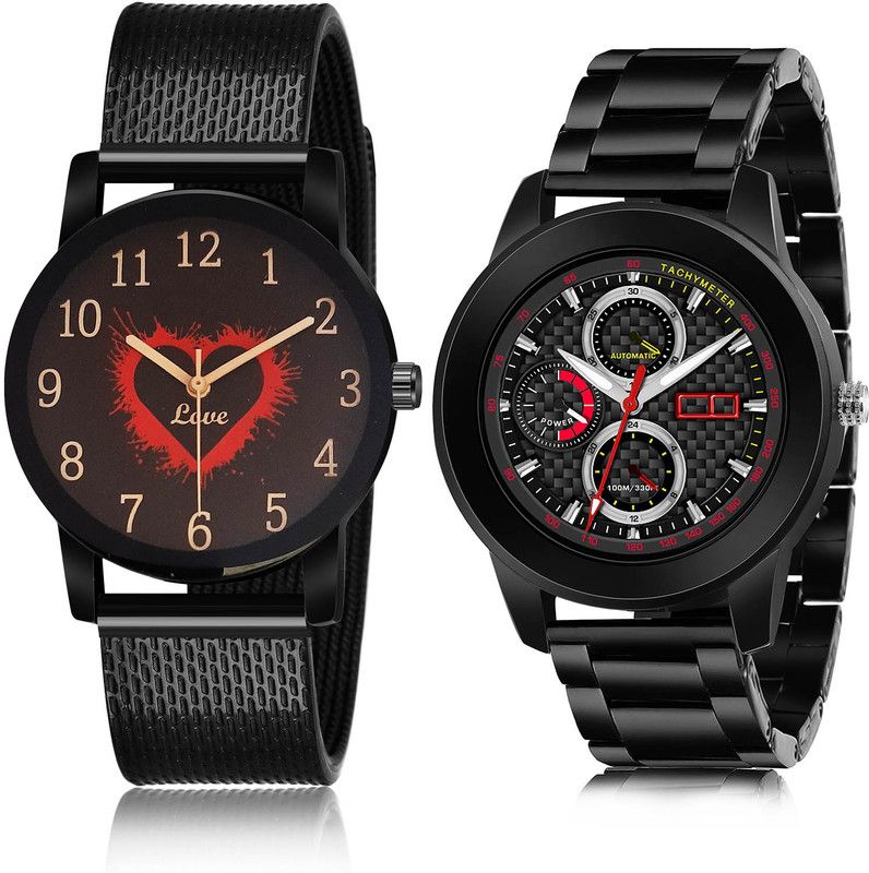 Analog Watch - For Men Brand New Stylish 2 Watch Combo For Boys And Men - BRM18-(60-S-20)