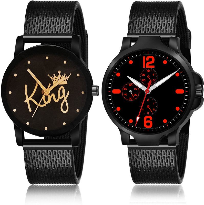 Analog Watch - For Men Modish Technology 2 Watch Combo For Boys And Men - BCPL24-(69-S-10)