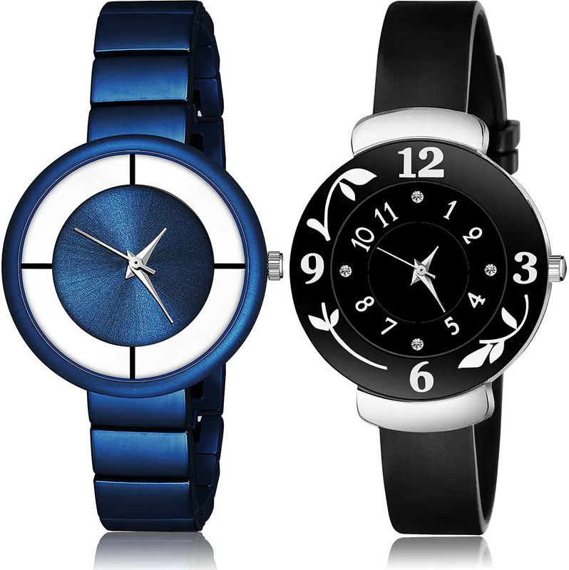 Analog Watch - For Girls Classical Stylish 2 Watch Combo For Women And Girls - G633-G24