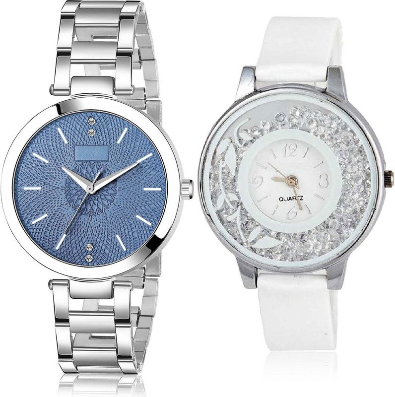 combo watch Analog Watch - For Women Brand New Tread Chain And Flower Combo Watch For Girls And Women - GM205-G90