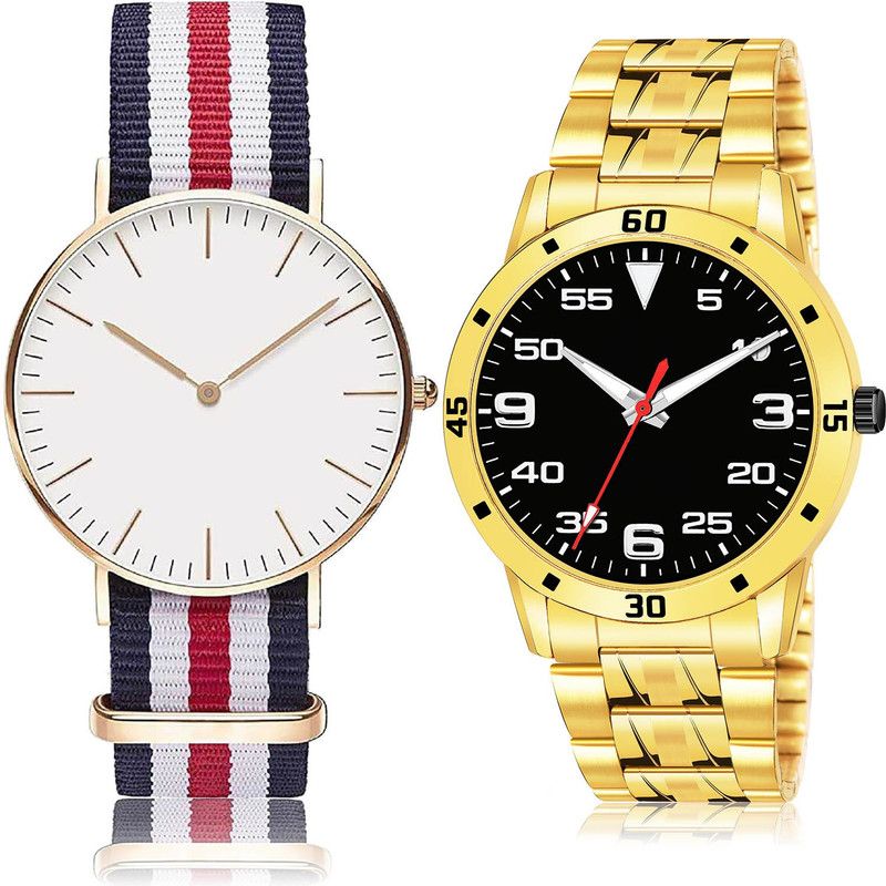 Analog Watch - For Men Brand New Collegian 2 Watch Combo For Boys And Men - BC5-(75-S-21)