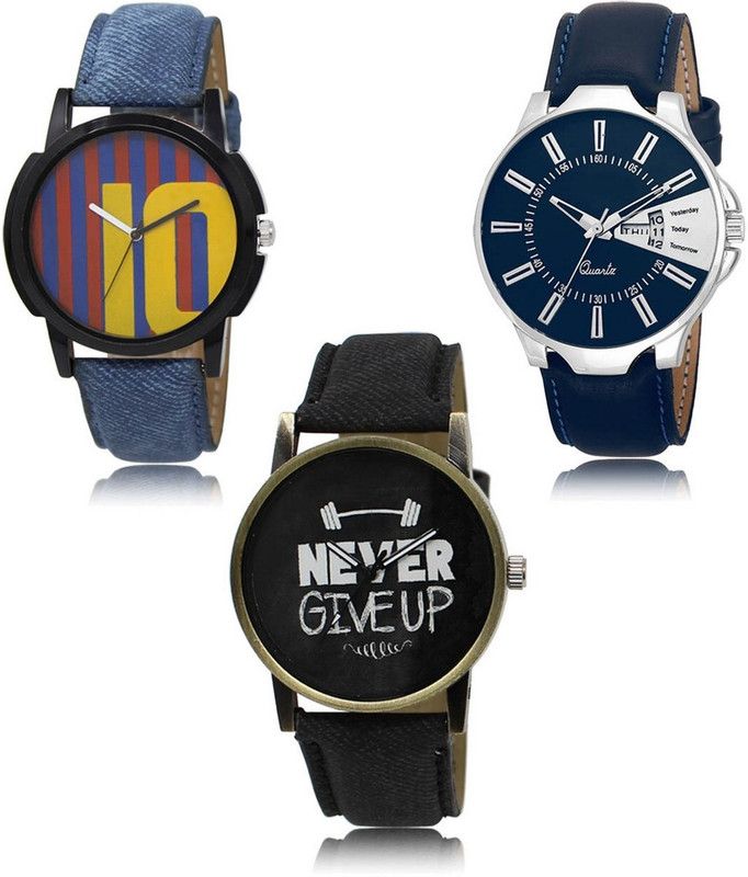New latest Designer Combo of 3 Analog Watch - For Men LR-10-23-27