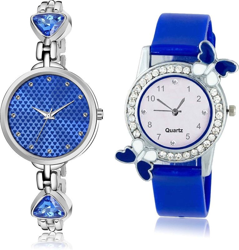 combo watch Analog Watch - For Women Latest Quartz Bangle Chain And Butterfly Combo Watch For Girls And Women - GL282-G98