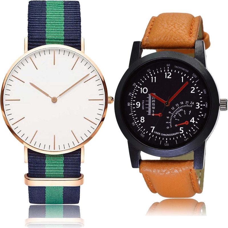 combo watch Analog Watch - For Men & Women Modern Quartz Chronograph Combo Watch For Boys And Men - BC4-B29