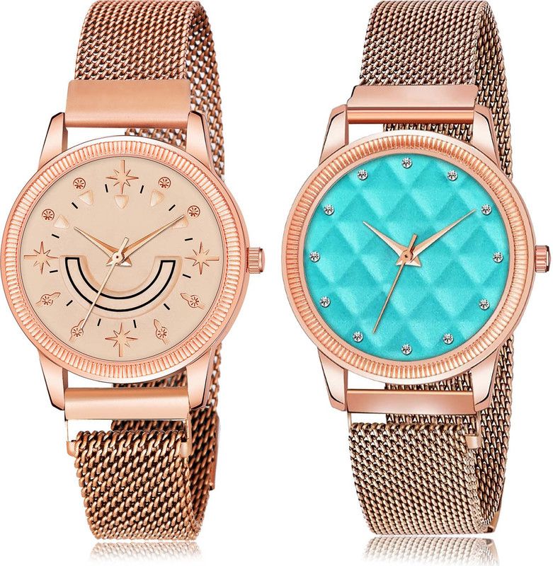 Analog Watch - For Women Treading Rich 2 Watch Combo For Women And Girls - GW68-GW15