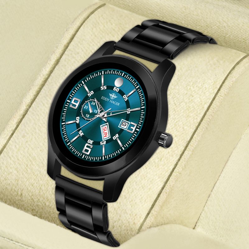 EH-285-OLIVE Working Day and Date Analog Watch - For Men EH-285-OLIVE