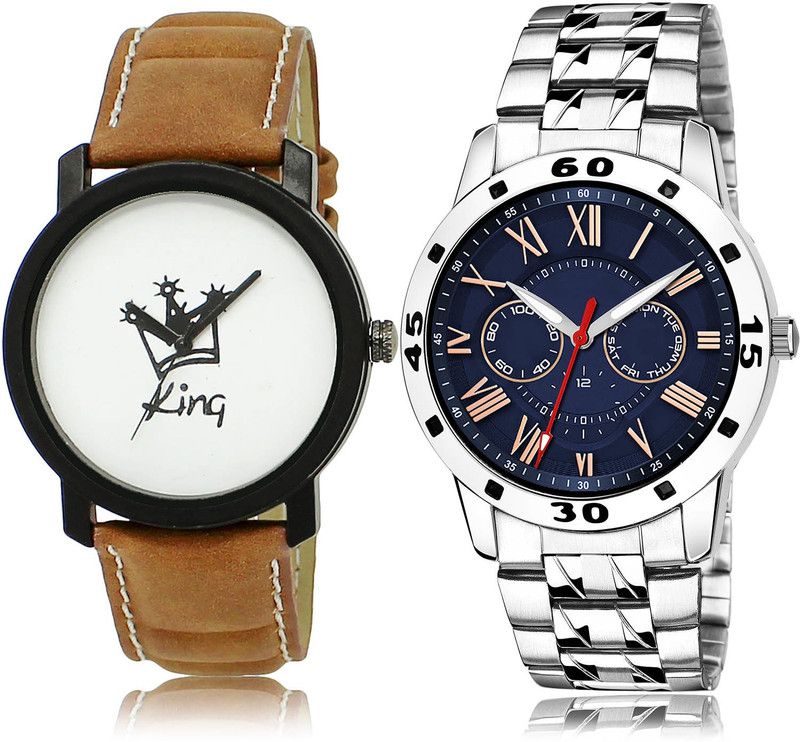 Analog Watch - For Men Modern Tread 2 Watch Combo For Boys And Men - BL46.18-(62-S-19)