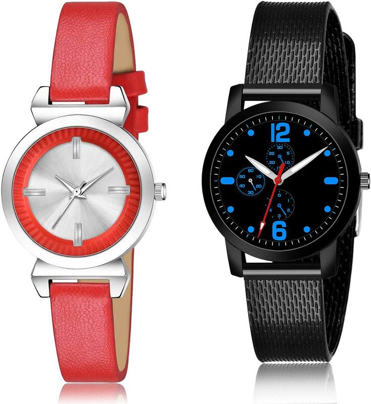 Analog Watch - For Girls New Analogue 2 Watch Combo For Women And Girls - GW23-(68-L-10)