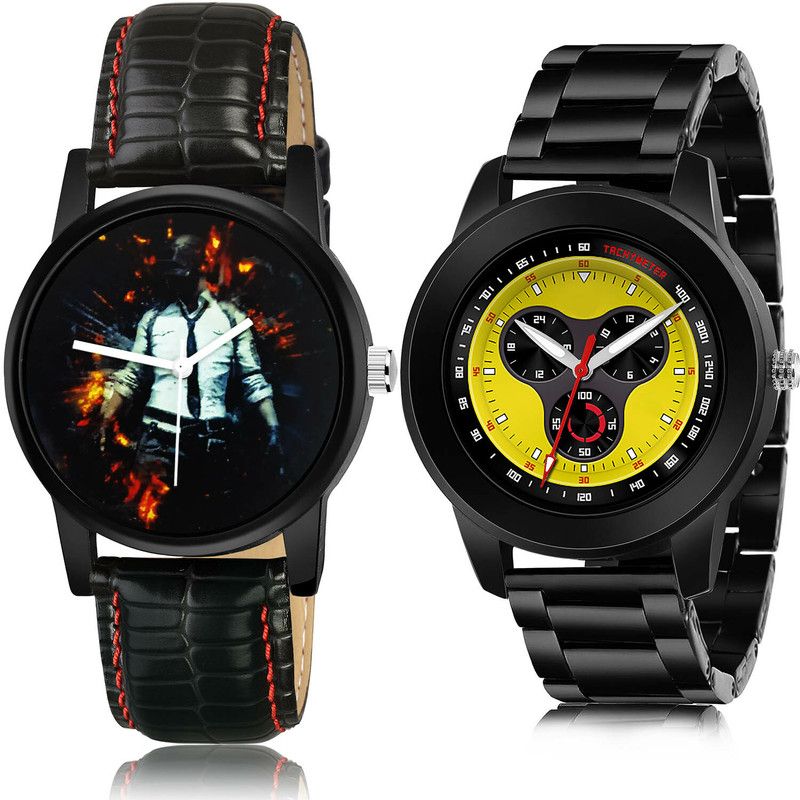 Analog Watch - For Men Best Tread 2 Watch Combo For Boys And Men - B547-(27-S-20)