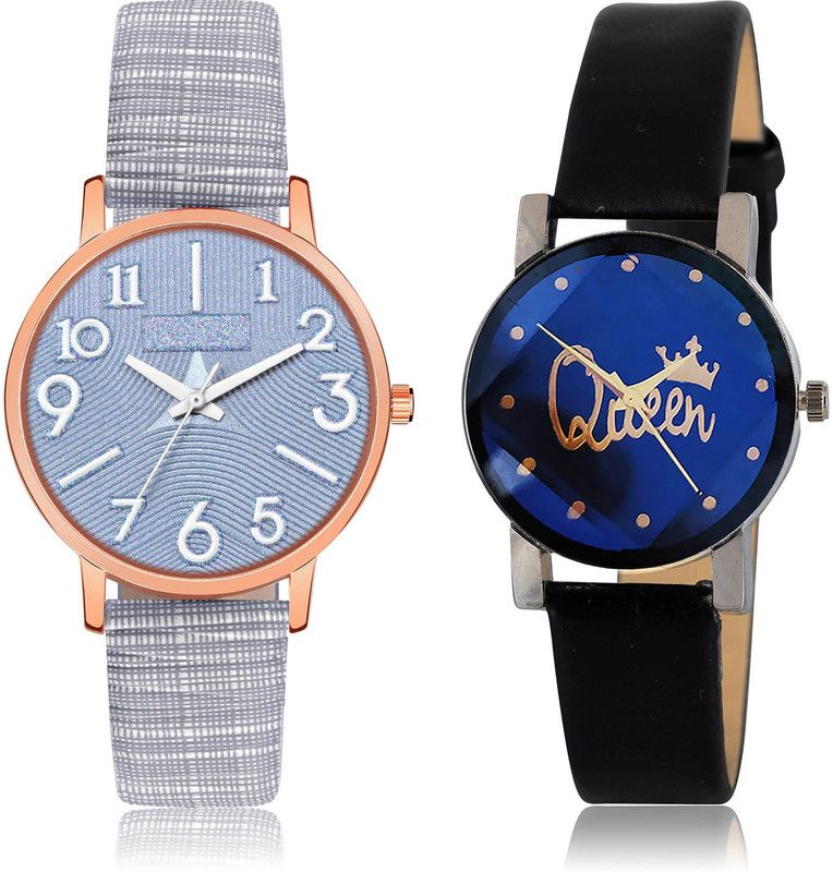 Analog Watch - For Girls Modern Designer 2 Watch Combo For Women And Girls - GM350-GC307