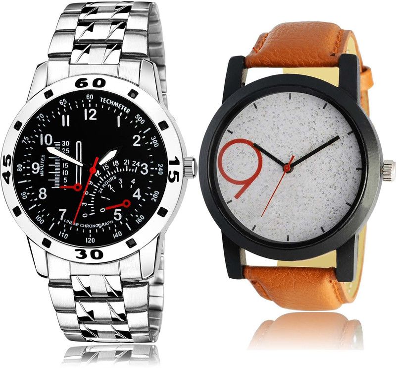 combo watch Analog Watch - For Men New Royal Chain Watch Watch - B907-B33 (Combo Of 2 )