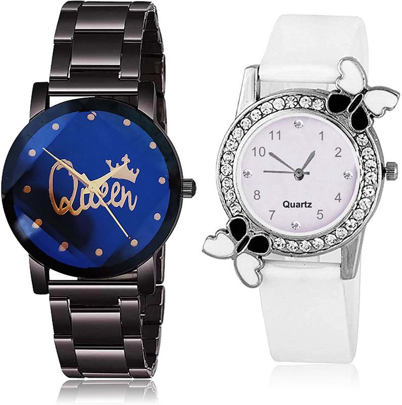 combo watch Analog Watch - For Women Classical Love Queen And Butterfly Combo Watch For Girls And Women - GC16-G102
