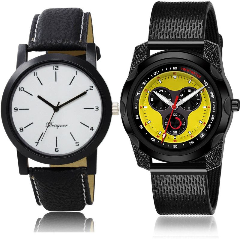 Analog Watch - For Men Brand New Collegian 2 Watch Combo For Boys And Men - BO4-(27-S-10)