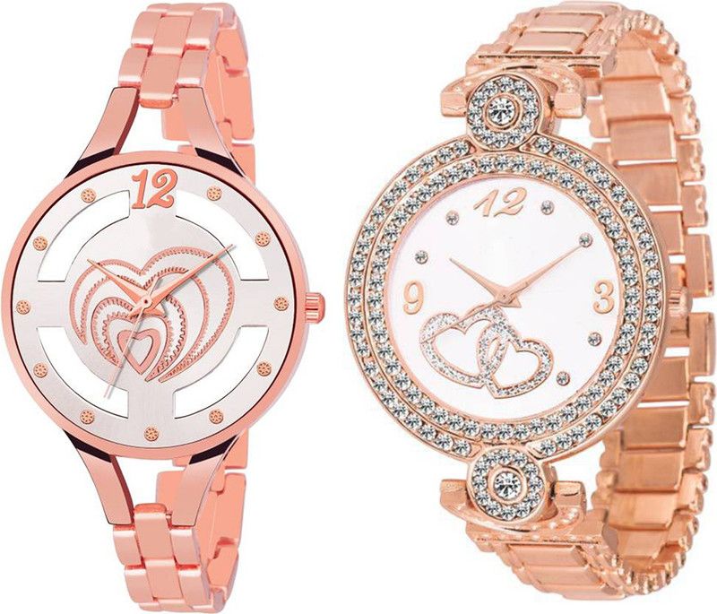 Analog Watch - For Girls New Diamond Studded Part-Wedding Adition BB-07241
