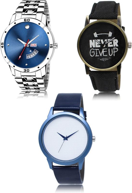 New latest Designer Combo of 3 Analog Watch - For Men 105-27-33
