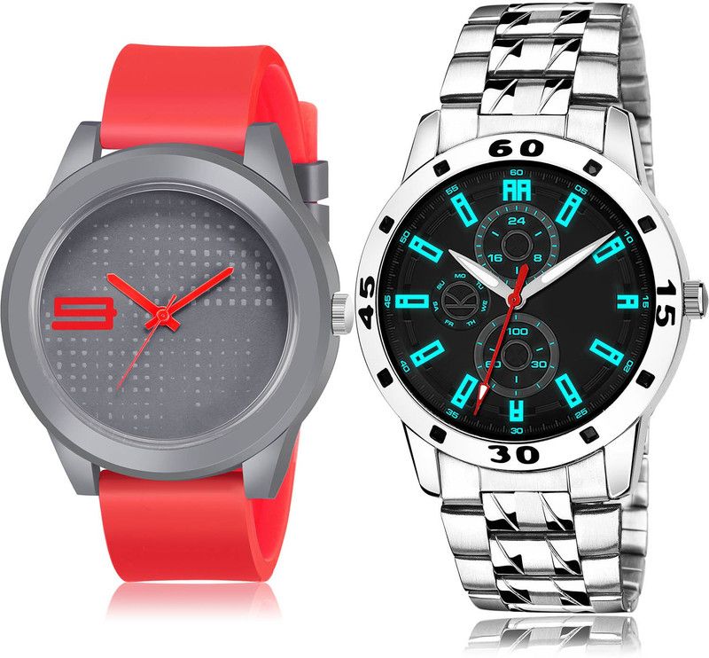 Analog Watch - For Men Best Chronograph 2 Watch Combo For Boys And Men - BM108-(63-S-19)