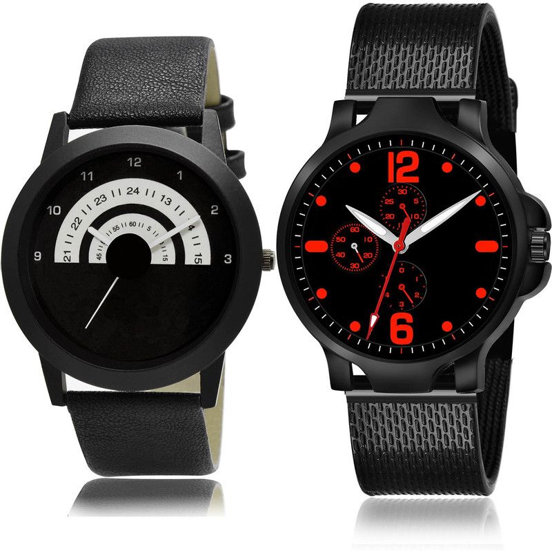 Analog Watch - For Men Latest Party Wedding 2 Watch Combo For Boys And Men - B48-(69-S-10)