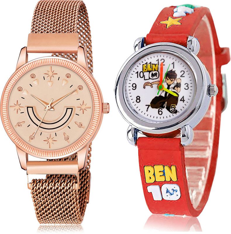 Analog Watch - For Girls Best Collegian 2 Watch Combo For Women And Girls - GW68-GC119