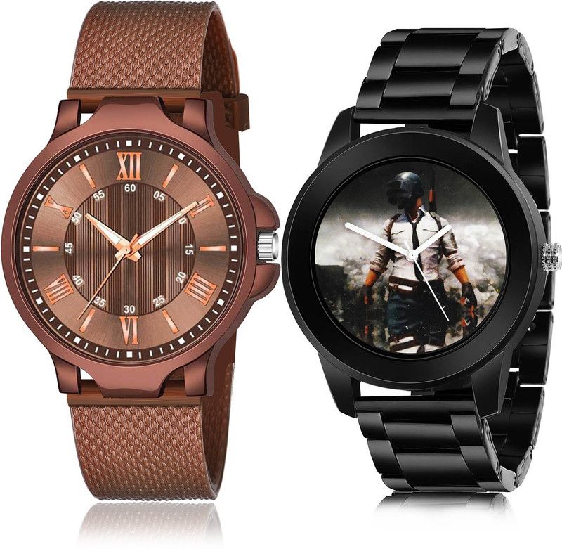 Analog Watch - For Men Classical Quartz 2 Watch Combo For Boys And Men - BRM38-B506