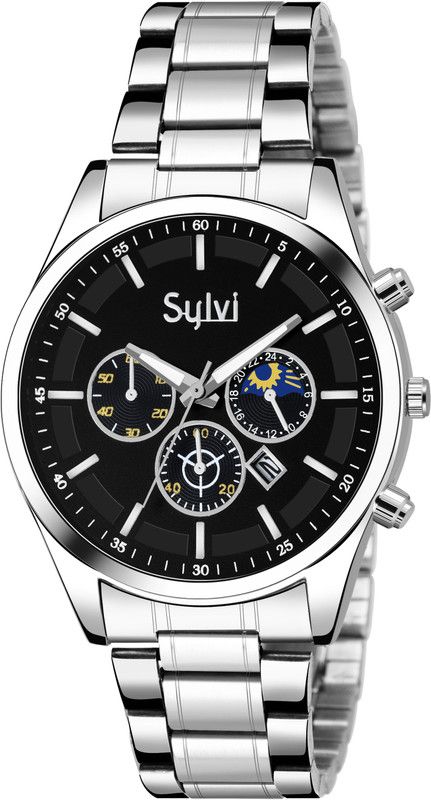 Steel Date Analog Watch - For Men Steel Date #6